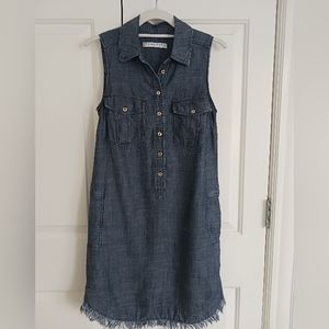 Trina Turk sleeveless denim dress